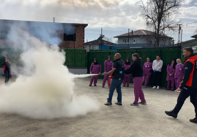 Acil Durumlara Müdahale Konulu Etkinliğimiz