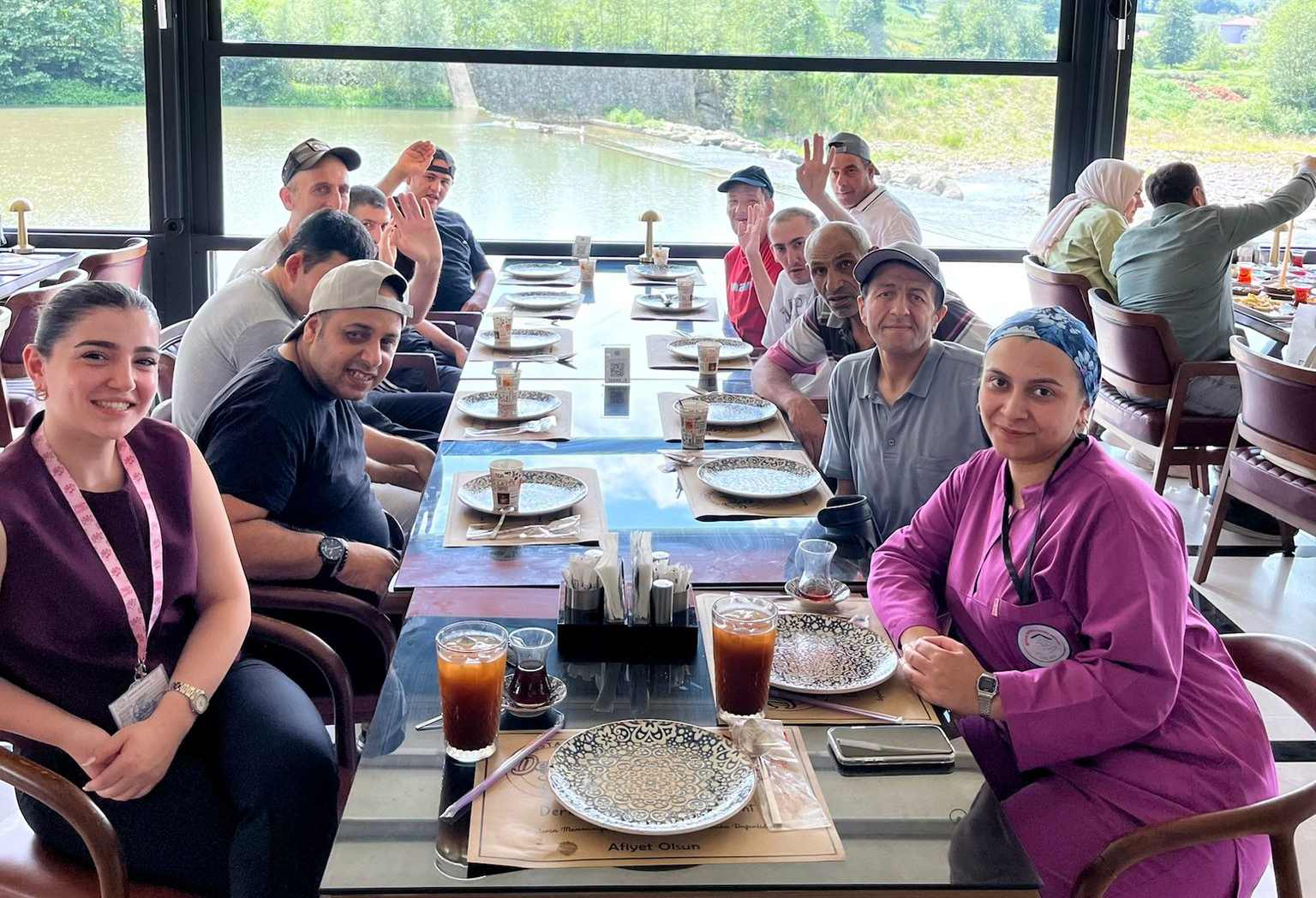 Derenin Altı Restaurant Öğle Yemeği Etkinliği Gerçekleştirdik